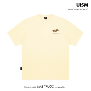 Áo Thun Unisex Undo Sweet Màu Kem Vàng 100% Standard Cotton - Local Brand Chính Hãng