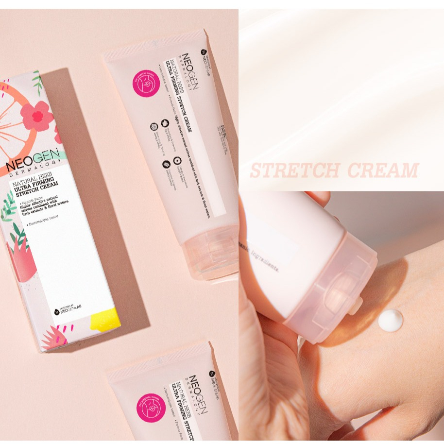 Kem Chống Rạn NeoGen Giảm Rạn Da Bụng Đùi Săn Chắc Da Làm Mờ Sẹo NeoGen NATURAL HERB ULTRA FIRMING STRETCH CREAM 200ml