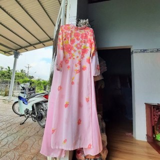 Thanh lí cá nhân bộ áo dài voan, hàng đặt may