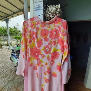 thanh lí cá nhân bộ áo dài voan, hàng đặt may