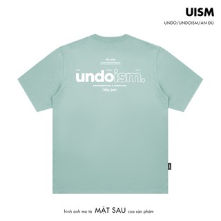 Áo Thun Unisex Undo Symbol Màu Xanh Vỏ Đậu 100% Standard Cotton - Local Brand Chính Hãng
