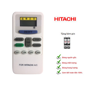 Remote Điều khiển điều hòa Hitachi RM-8021Y,Remote máy lạnh Hitachi hàng loại 1