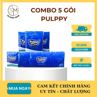 Khăn giấy mini pulppy
