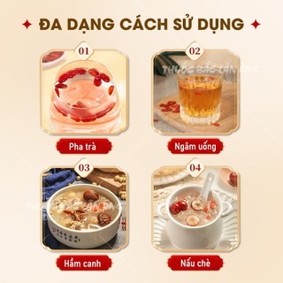 Sơn thù du khô 100g, đã tách hạt, đỏ, đẹp, không lẫn tạp chất - Lãn Ông