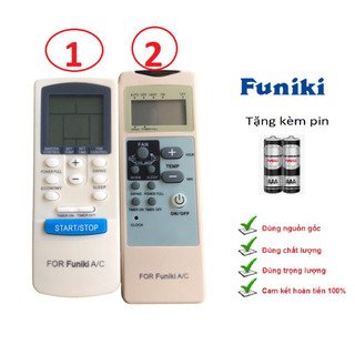 Remote Điều Khiển điều hòa Funiki hàng tốt 100% dòng 1 và 2 chiều hàng tốt được chọn mẫu
