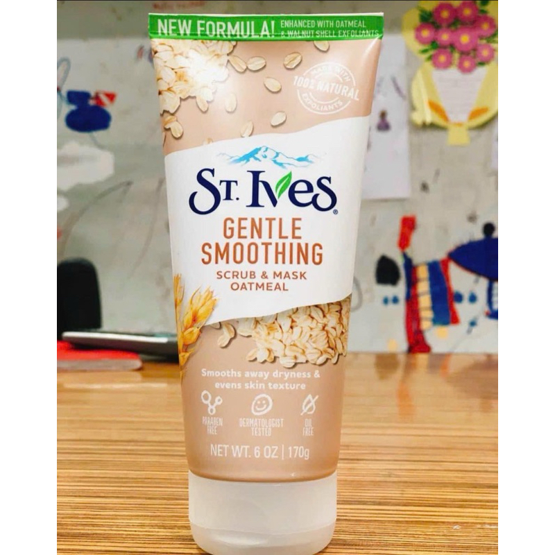 Sữa rửa mặt St.ives lúa mạch