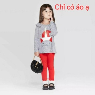 Áo bé gái xuất dư phom to