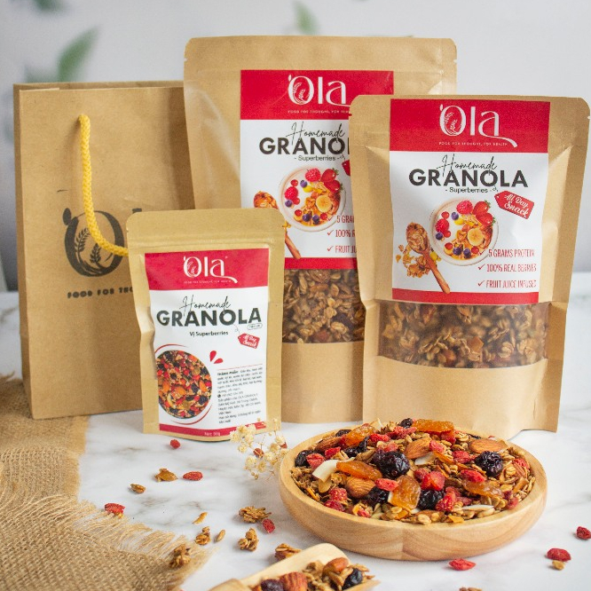 COMBO GRANOLA SUPERBERRIES - 3 TÚI by Ola Granola