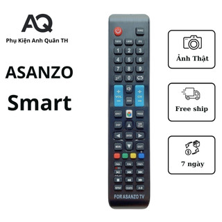 Remote tv asanzo - điều khiển tivi Asanzo smart