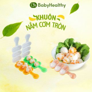 Khuôn làm cơm nắm tròn, cơm lắc cho bé ăn ngon miệng