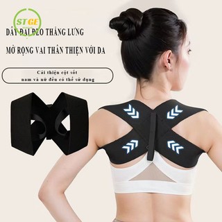 Đai chống gù lưng STGE Đai đeo chống gù lưng hỗ trợ định hình cột sống cong vẹo cột sống