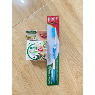 (Mua 1 Tặng 1 bàn chải)Kem trắng răng Green Herb Thái Lan