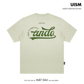 Áo Thun Unisex Undo Retro Màu Light Beige 100% Standard Cotton - Local Brand Chính Hãng