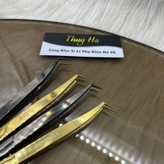Nhíp volume gắp mi - nối mi 20d -30d nhật mũi 12mm và 15mm _dụng cụ nối mi thúy hà