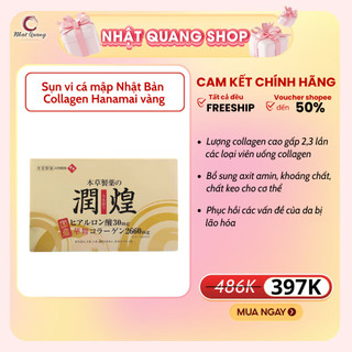 Sụn vi cá mập Nhật Bản Collagen Hanamai vàng