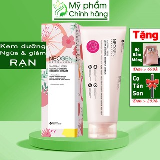Kem Chống Rạn NeoGen Giảm Rạn Da Bụng Đùi Săn Chắc Da Làm Mờ Sẹo NeoGen NATURAL HERB ULTRA FIRMING STRETCH CREAM 200ml