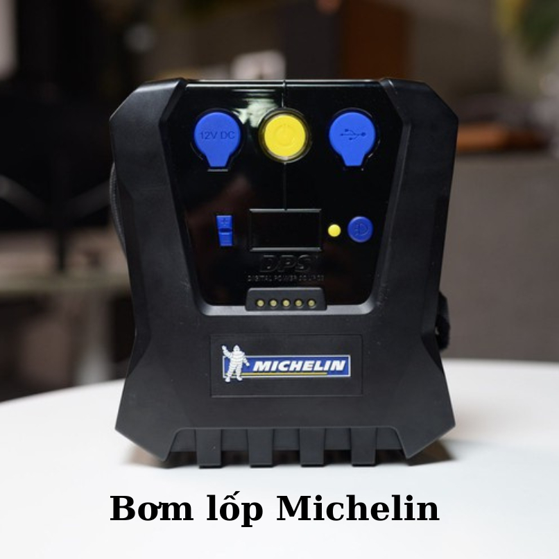Bơm lốp Michelin 12266 - Bơm lốp tự ngắt 12v