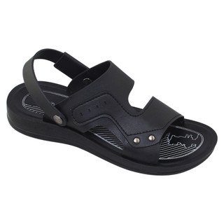 Sandal nam đế bằng Bita's SUM.120 (Nâu + Đen + Vàng bò)
