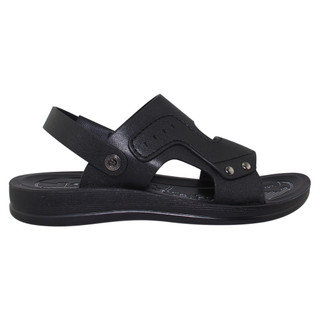 Sandal nam đế bằng Bita's SUM.120 (Nâu + Đen + Vàng bò)