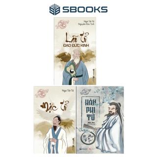 Sách - combo 3 cuốn: lão tử đạo đức kinh + mặc tử + hàn phi tử - sbooks