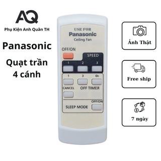 Remote quạt panasonic , điều khiển quạt trần 4 cánh Panasonic - F56MPG/ F56MZG /F564