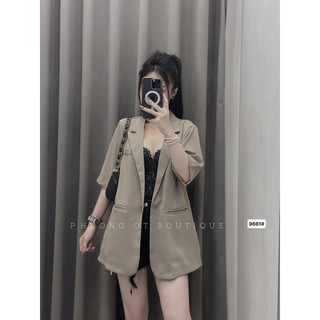 Áo blazer cộc tay