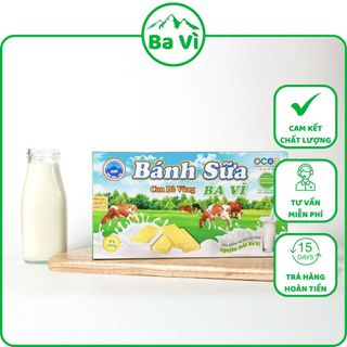Bánh Sữa Nguyên Chất Con Bò Vàng Ba Vì 170g
