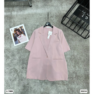 Áo blazer cộc tay