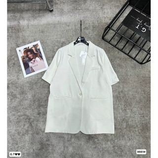 Áo blazer cộc tay