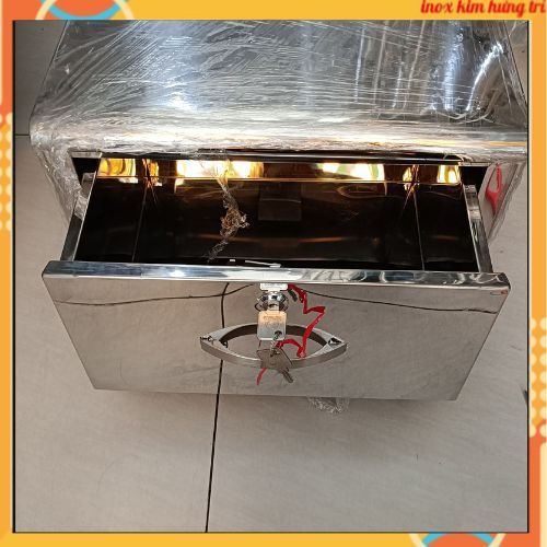 [Hỏa tốc] Tủ đựng tiền inox 1 hộc