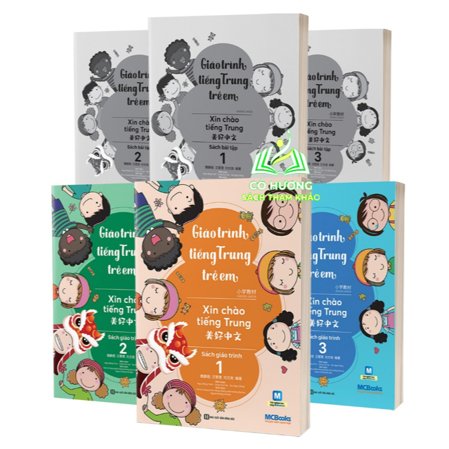 Sách - Giáo Trình Tiếng Trung Trẻ Em – Xin Chào Tiếng Trung (MC)