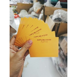 Tag noel thẻ tem cài /Thẻ card hướng dẫn sử dụng bánh trung thu