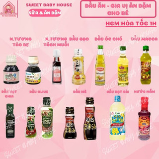 Dầu ăn cho bé - Gia vị cho bé ăn dặm - Sweet Baby House