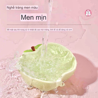 Bát ăn sứ Hamster hình quả táo