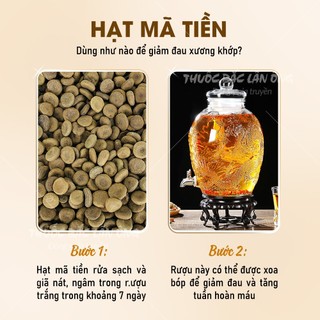 Hạt mã tiền 100g (Hàng khô loại 1)