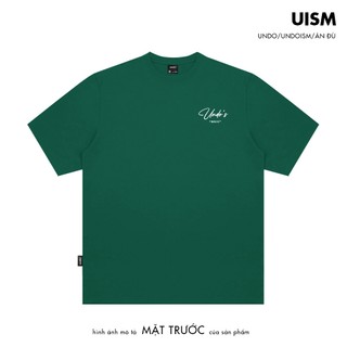 Áo Thun Unisex Undo Basic Màu Dark Green 100% Standard Cotton - Local Brand Chính Hãng