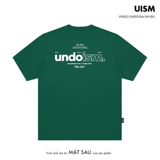 Áo Thun Unisex Undo Symbol Màu Dark Green 100% Standard Cotton - Local Brand Chính Hãng