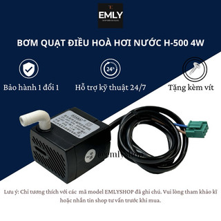 Bơm quạt hơi nước midea h-500 4w chính hãng
