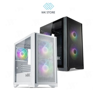 Vỏ case mik morax 3fa | m-atx, itx | màu đen / trắng | 3 fan | mới | bảo hành 24 tháng