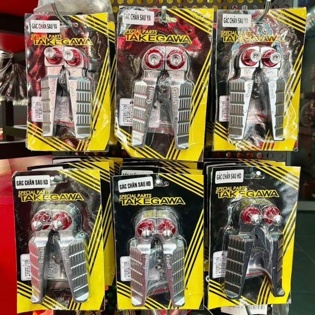 Gác Để Chân Take Sau Nhôm Wave, Sirius, Dream, Vision, Ab, Vario, Future, Ex 135, Takekawa