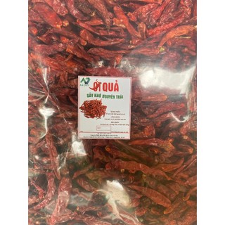 Ớt khô nguyên trái hàng đỏ đẹp vụ mới 1kg
