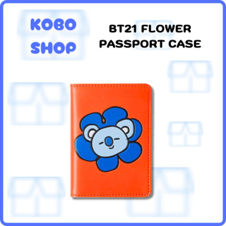 Ví hộ chiếu - bt21 flower passport case