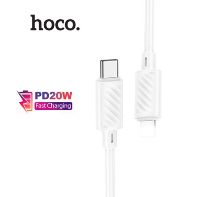 Cáp sạc nhanh Typec to IP PD20W 3.0A Hoco X88 truyền dữ liệu dùng cho ip11/12/13/14 dài 1m
