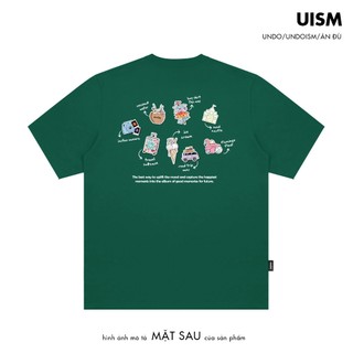 Áo Thun Unisex Undo Stickers Màu Dark Green 100% Standard Cotton - Flavors of Summer Collection