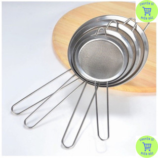 Vợt lọc trà, rây lọc trái cây, lọc bột, lọc thức ăn bằng inox, vợt rây size 20