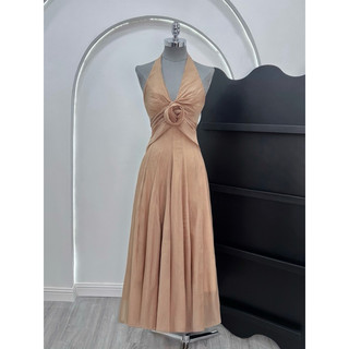 👗ĐẦM MAXI YẾM KẾT HOA XOẮN EO <video + ảnh thật ở cuối>