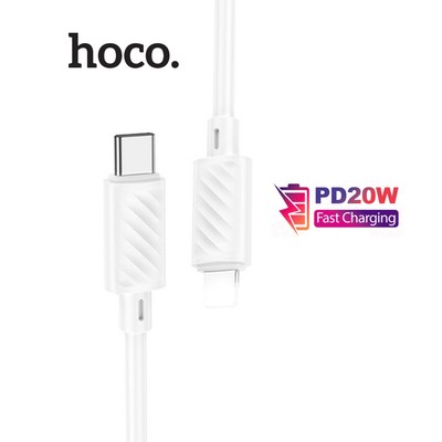 Cáp sạc nhanh TypeC to IP PD20W 3.0A Hoco X88 truyền dữ liệu dùng cho ip11/12/13/14 dài 1m