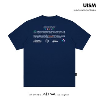 Áo Thun Unisex Undo Explore Màu Navy 100% Premium Cotton - Flavors of Summer Collection