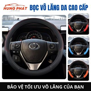 Bọc Vô Lăng Da Cao Cấp - Da Mềm Mại Chắc Tay Lái