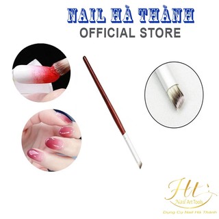 Cọ ombre đầu tròn chất lông mềm mại, dụng cụ chuyên vẽ móng
